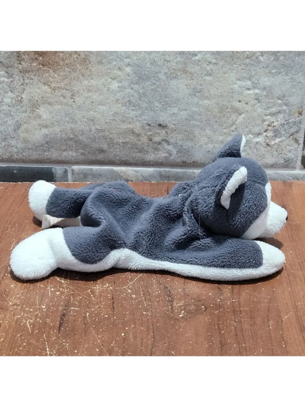 Ty Beanie Baby Nanook Husky Dog 1996 Retired Vintage Plush Toy